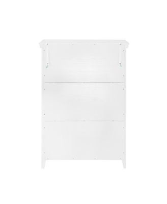 Modern 6-Drawer Dresser With Storage Cabinet for Living Room & Closet