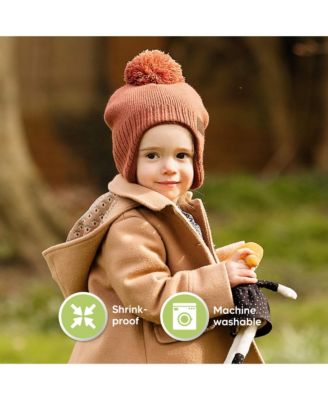 Muff Baby Beanie, Baby Hat for Baby Boys, Girls, Winter Hats for Kids, Newborn, Infant, Toddler 0-36 months