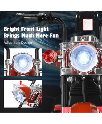 3 Wheel Kids Ride On Motorcycle 6V Battery Powered Electric Toy