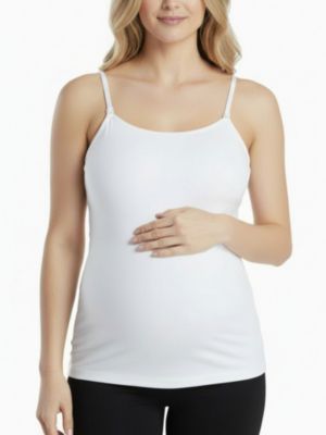 Maternity Clip Down Nursing Tank Top Cami - Motherhood