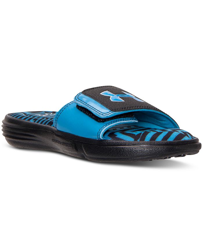 Under armour sandals for boys online