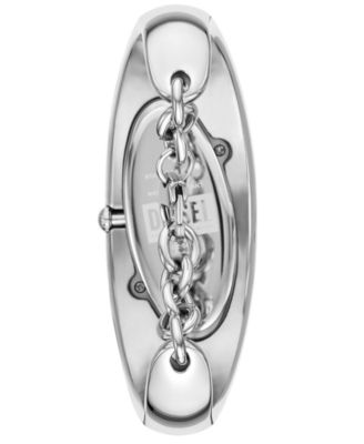 Women's Wonder-D Quartz Two-Hand Silver Stainless Steel 24mm