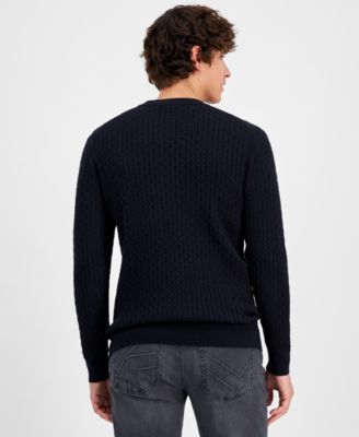 КАРЛ ЛАГЕРФЕЛЬД ПАРИЖ Мужской свитер с геометрическим рисунком KARL LAGERFELD PARIS 19890₽