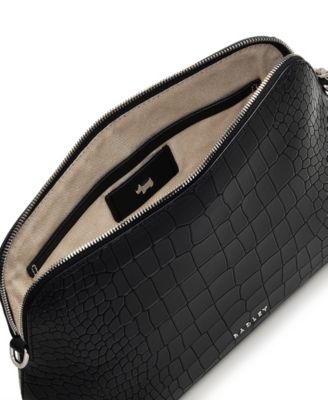 Liverpool Street 3.0 Faux Croc Zip Top Crossbody Bag