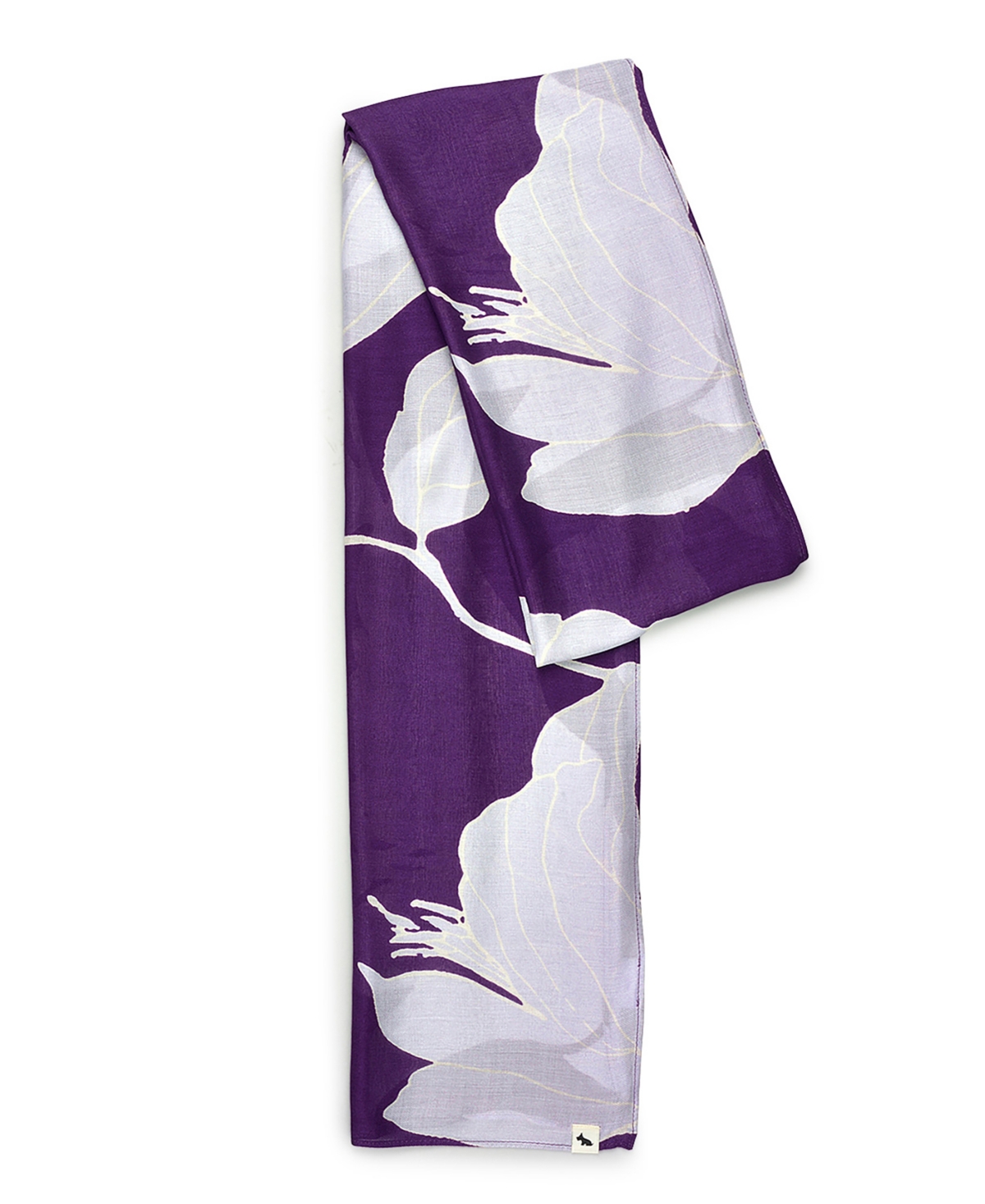 Radley London Floral Print Scarf - Dark Plum | Smart Closet