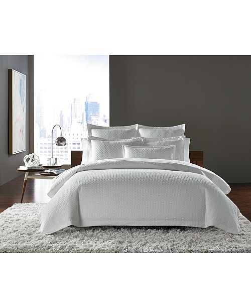 Hotel Collection Diamond Matelasse Duvet Covers, Created for Macy's