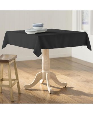 52x52 Inch Square Tablecloth Durable Polyester Poplin, Perfect for Dining & Events