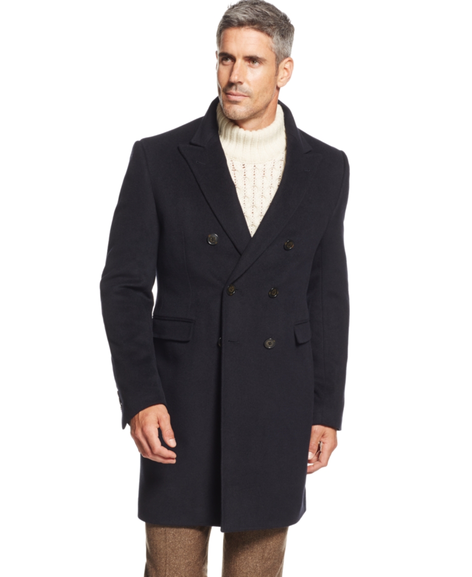 Lauren Ralph Lauren Lawrenceville Solid Classic Fit Overcoat   Coats