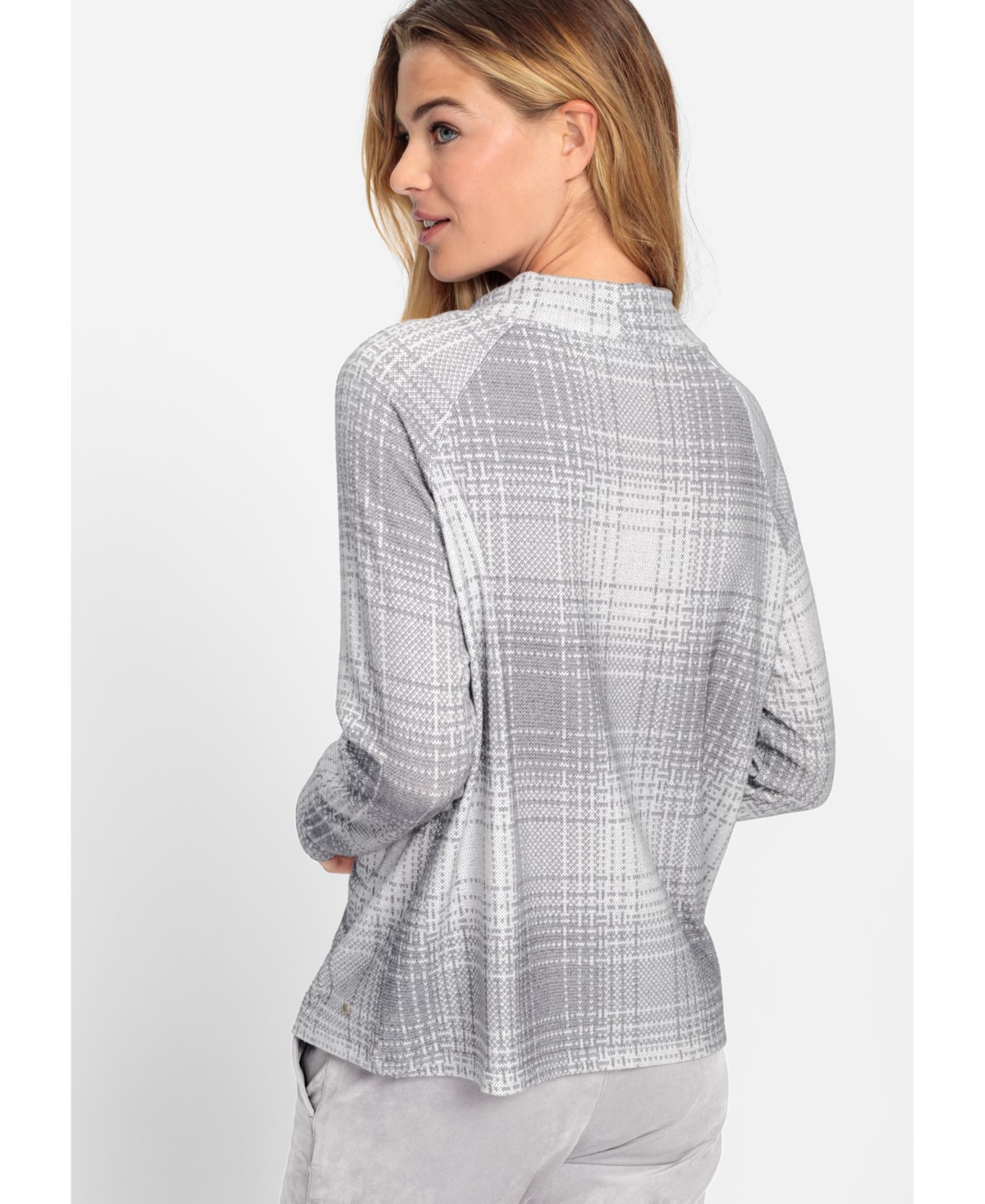 Olsen Women's Sweater Look Jersey Knit Top