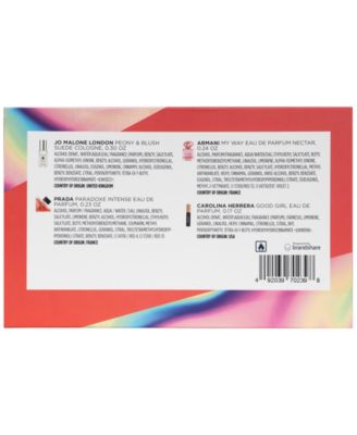 Macy's フローラルサンプラーセット Created For Macy's 4-Pc. Women's Floral Fragrance Sampler