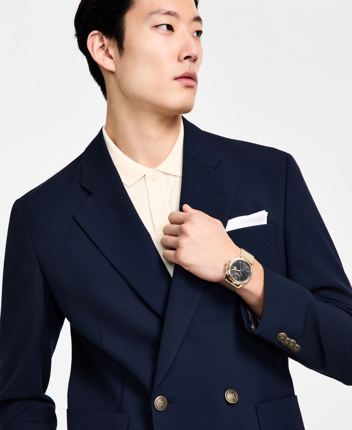Hugo Boss Hugo By  Men's Modern-fit Wool Blend Sport Coat In Dark Blue