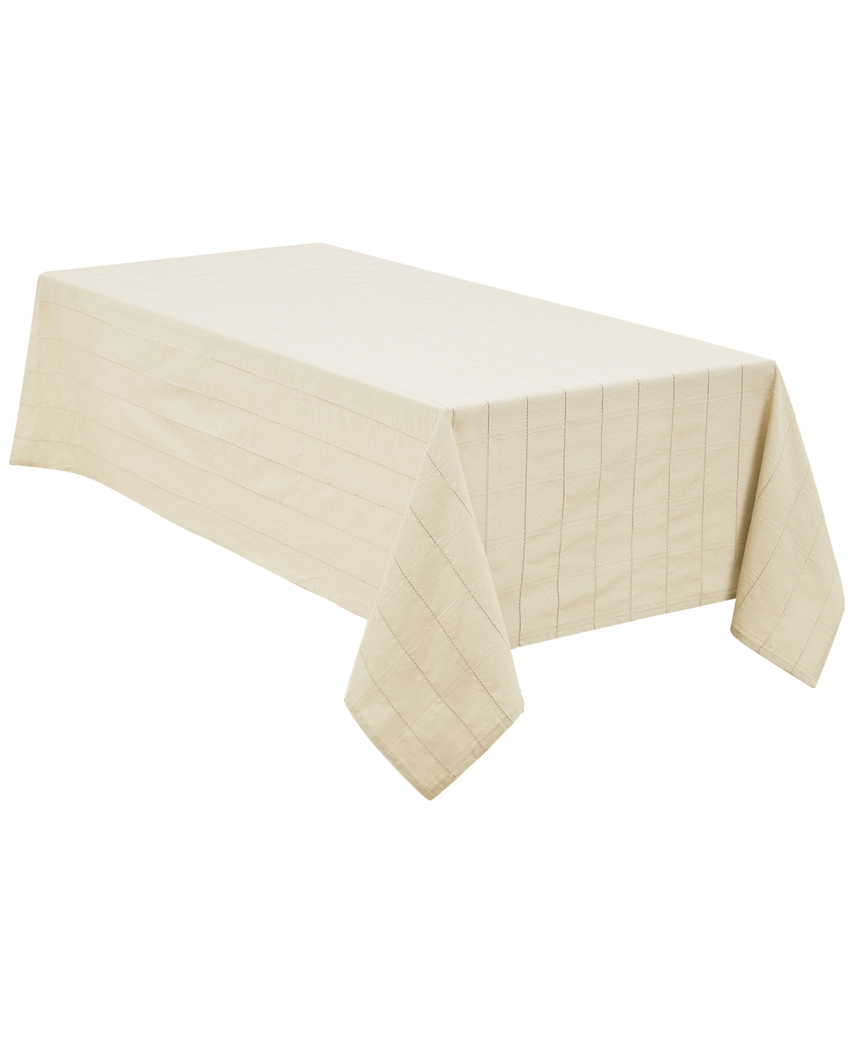 Izod Chadwick Oblong Tablecloth, 60" X 84" In Ivory