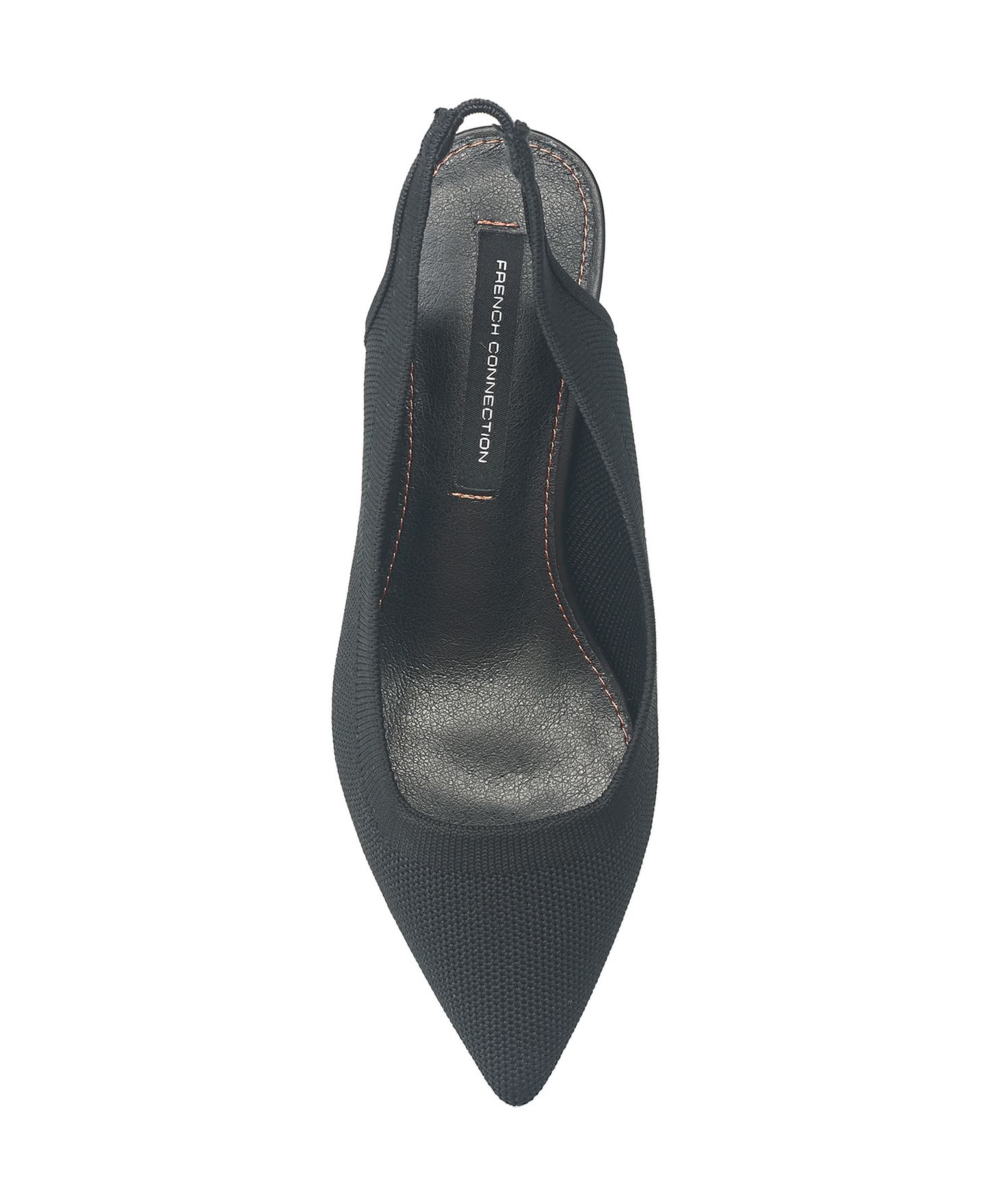 Женские туфли French Connection Viva Slingback Kitten Heel, цвет: Чёрный — фото 4