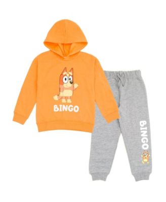 Little Boys Fleece Pullover Hoodie and Pants Outfit Set