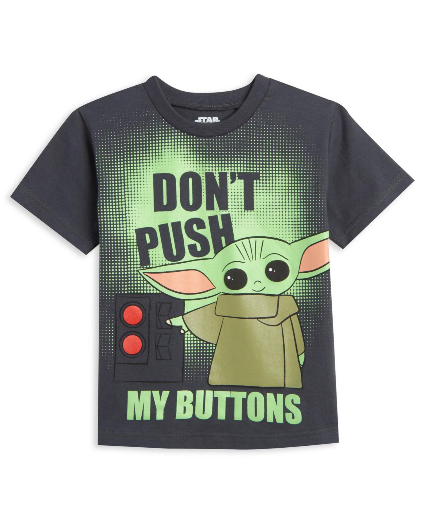 Toddler Boys (2T-5T) Yoda T-Shirt and Mesh Shorts Outfit Set