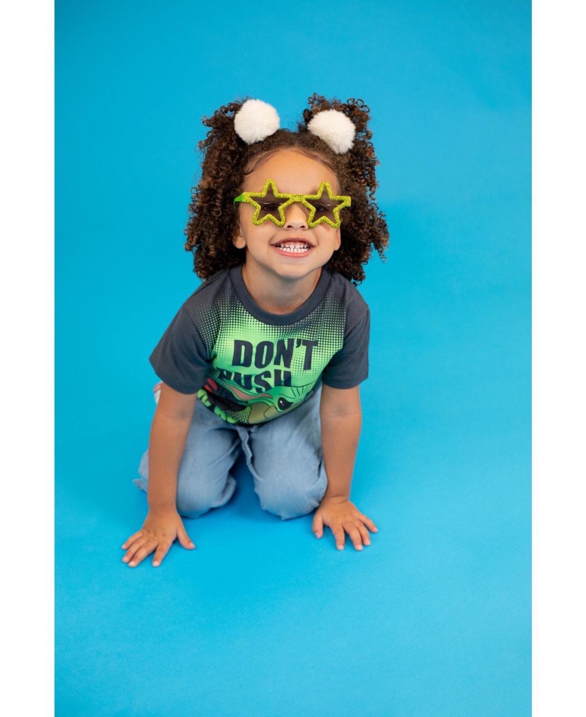 Star Wars Toddler Boys The Mandalorian Yoda T-Shirt and Mesh Shorts Outfit Set
