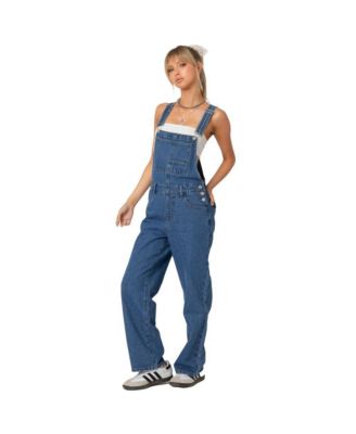 Women's Rosemary denim overalls