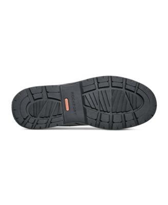 Bottes Rockport Ezra Waterproof Pour Homme En Cuir Noir - Taille Large (E), Neuves Avec Emballage