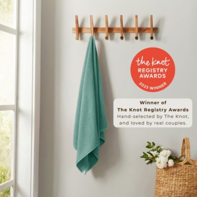 Textured Cotton Hand Towel Set, 6-Piece