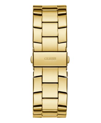 Men's Multi- Function Gold Tone Stainless Steel Watch 48mm