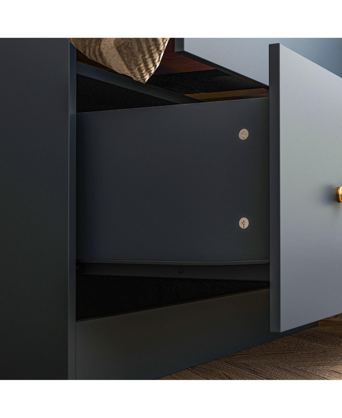 Famapy White Wood Armoires Wardrobe With Mirror, Pulling Hanging Rod, Drawers