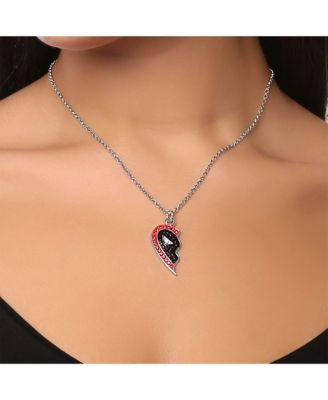 Deadpool & Wolverine BFF Crsytal Pendant Necklace Set Of 2