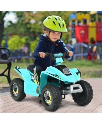 6V Kids Electric Quad ATV 4 Wheels Ride On Toy Toddlers Forward & Reverse Red