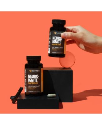 NeuroIgnite Capsules + St. John's Wort, Brain Support & Memory Supplement, 60ct