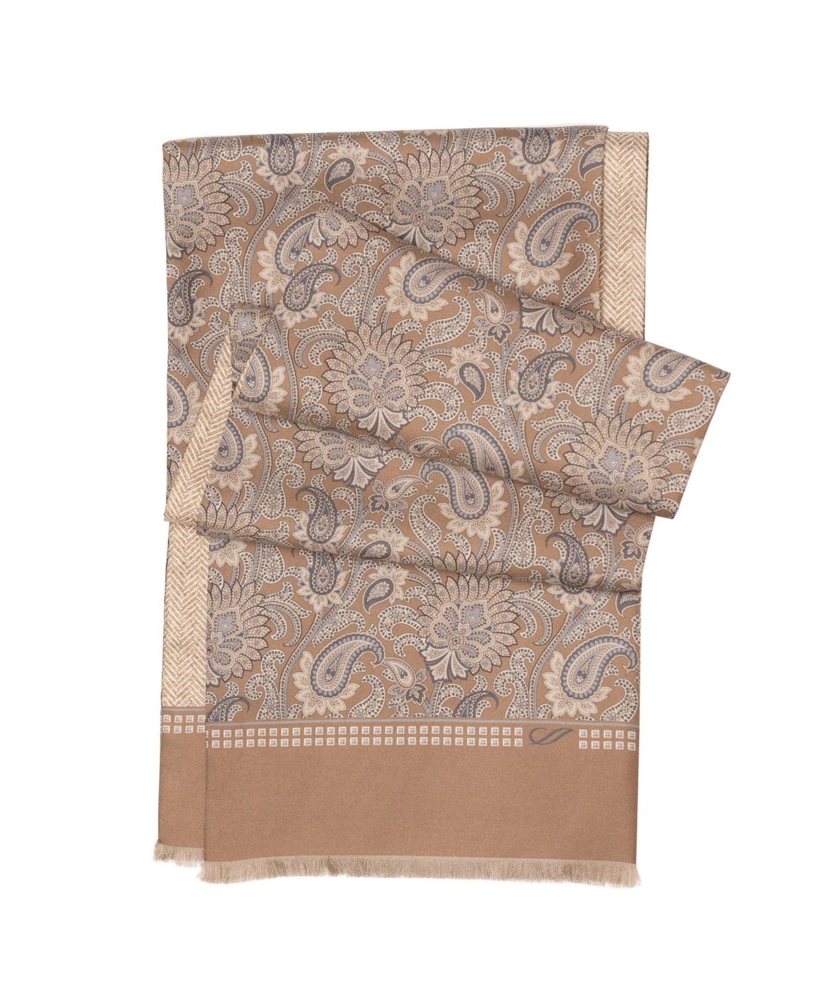 Pasquino - Silk Scarf for Men - Navy