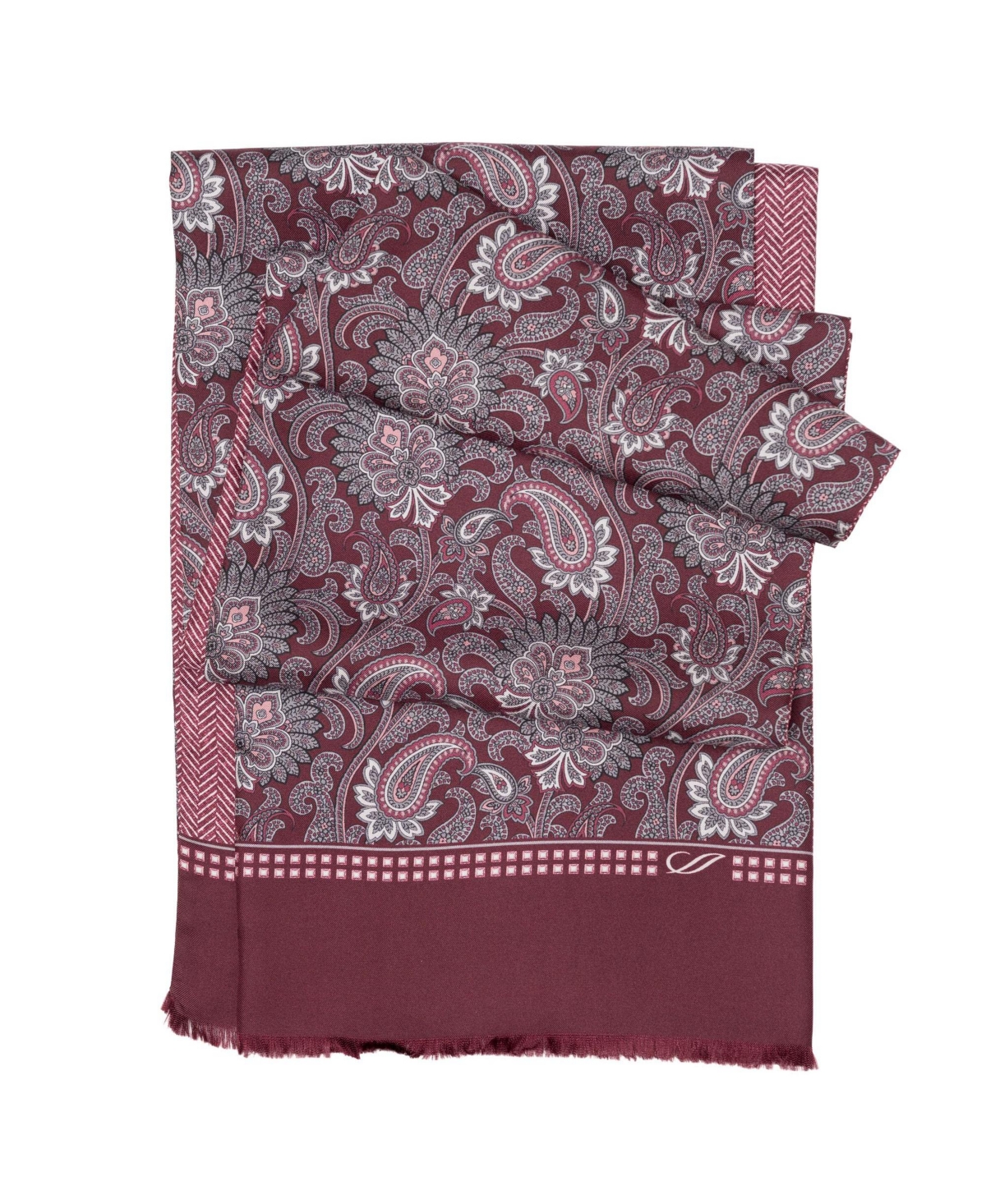 Pasquino - Silk Scarf for Men - Navy