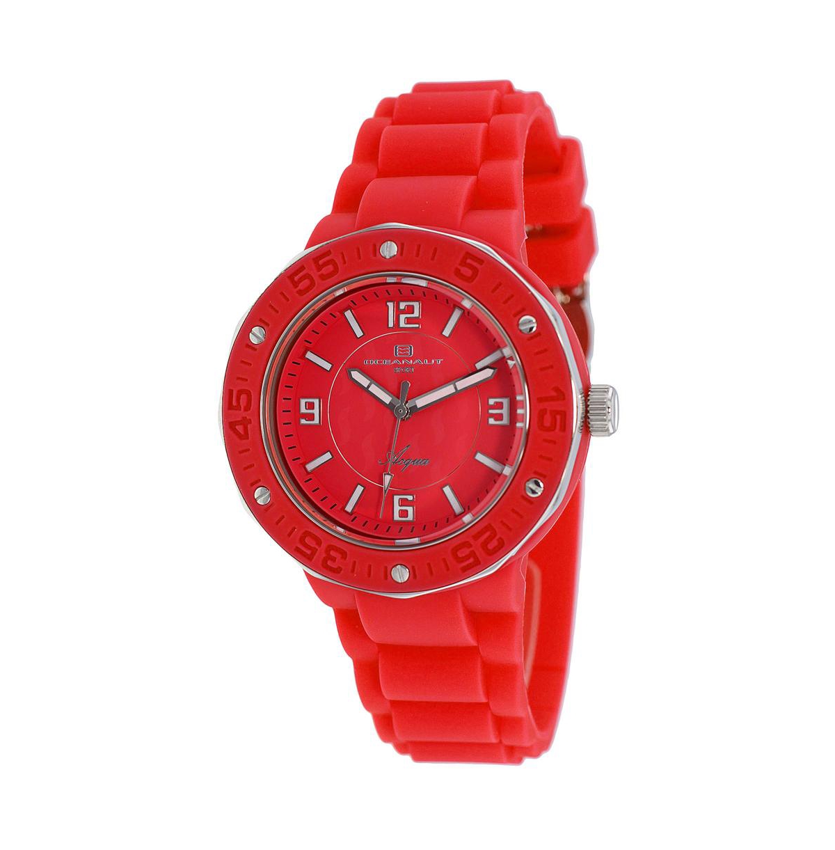 Women's Acqua Red Dial Watch - OC0225 - Red