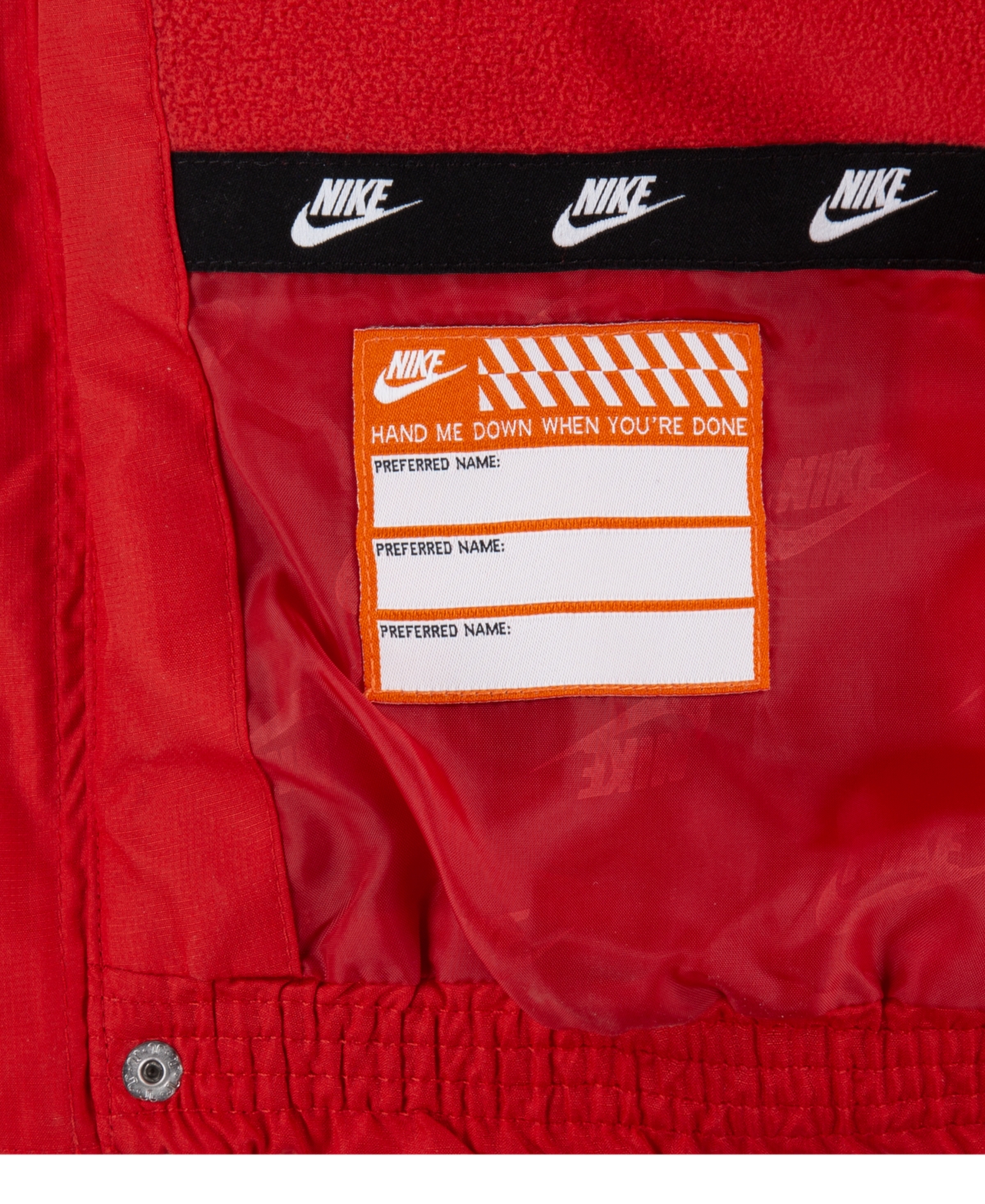 Nike Little Boys Mixed Media Puffer Jacket