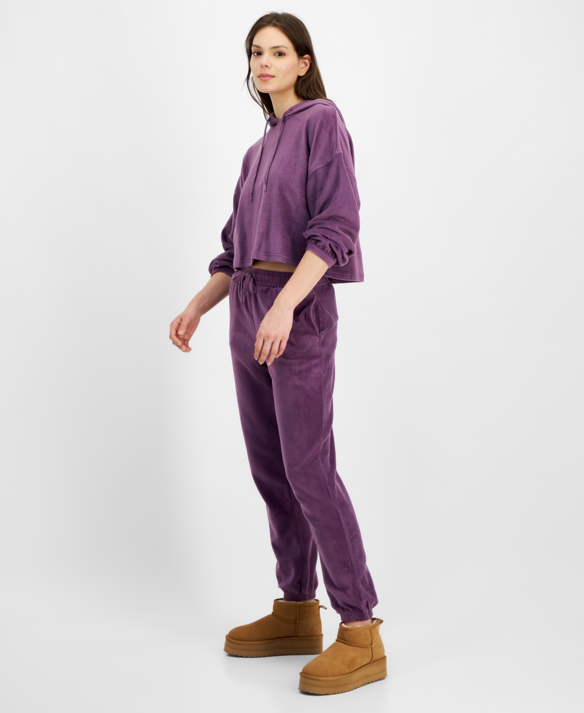 Hippie Rose Juniors' Dream Fleece Jogger Pants