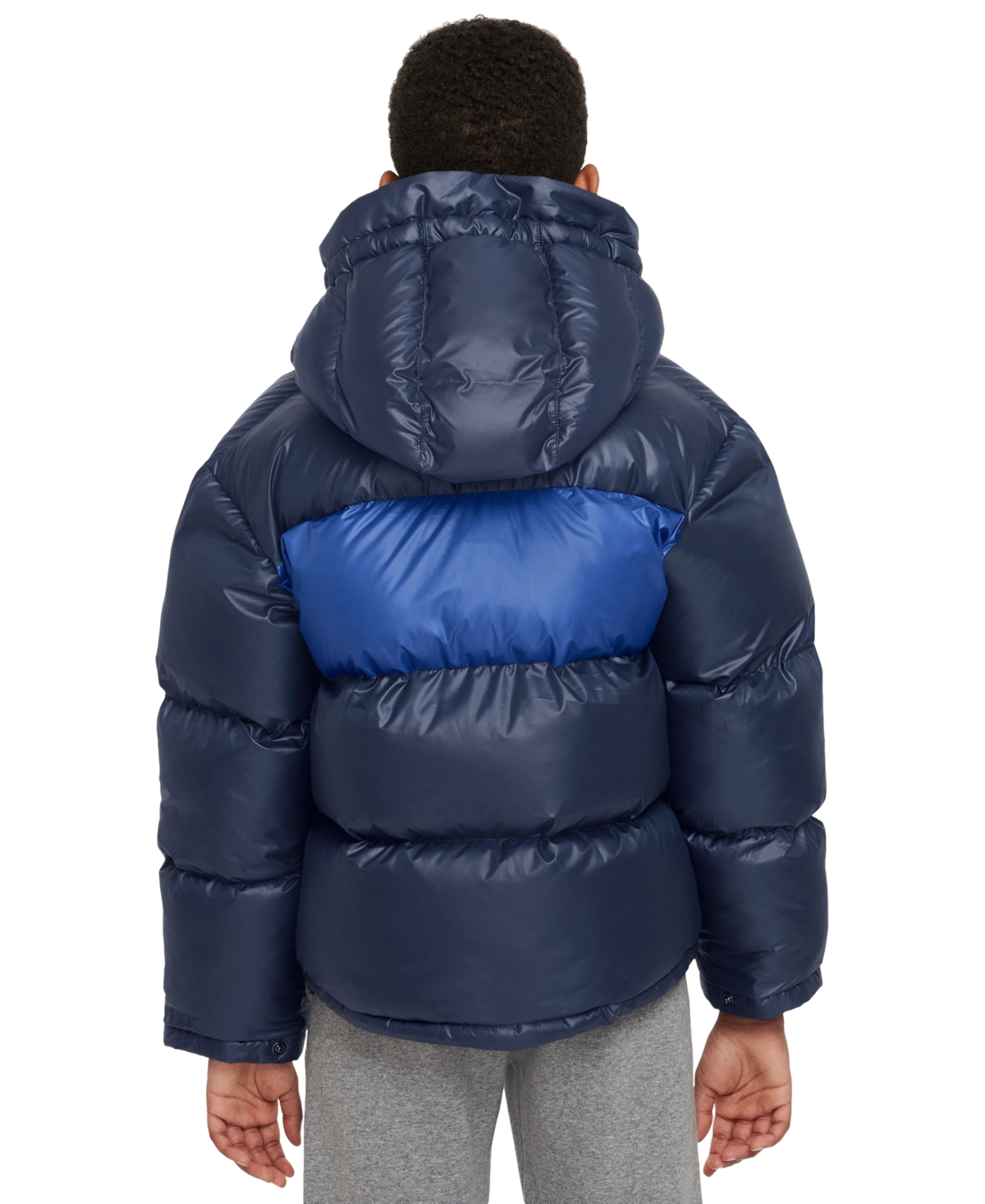 Nike Big Kids Sportswear Heavyweight Therma-fit Repel Loose Hooded Jacket -whi