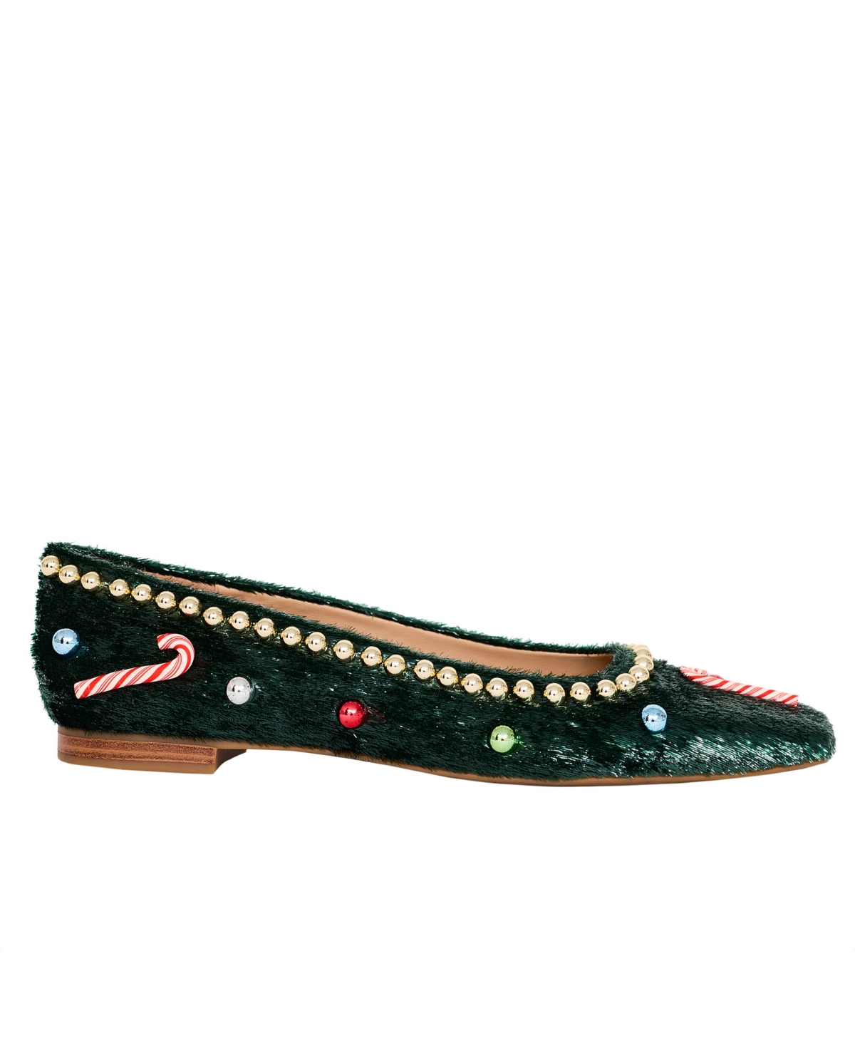 KATY PERRY WOMEN'S CONFIDANT CHRISTMAS BALLET FLATS 