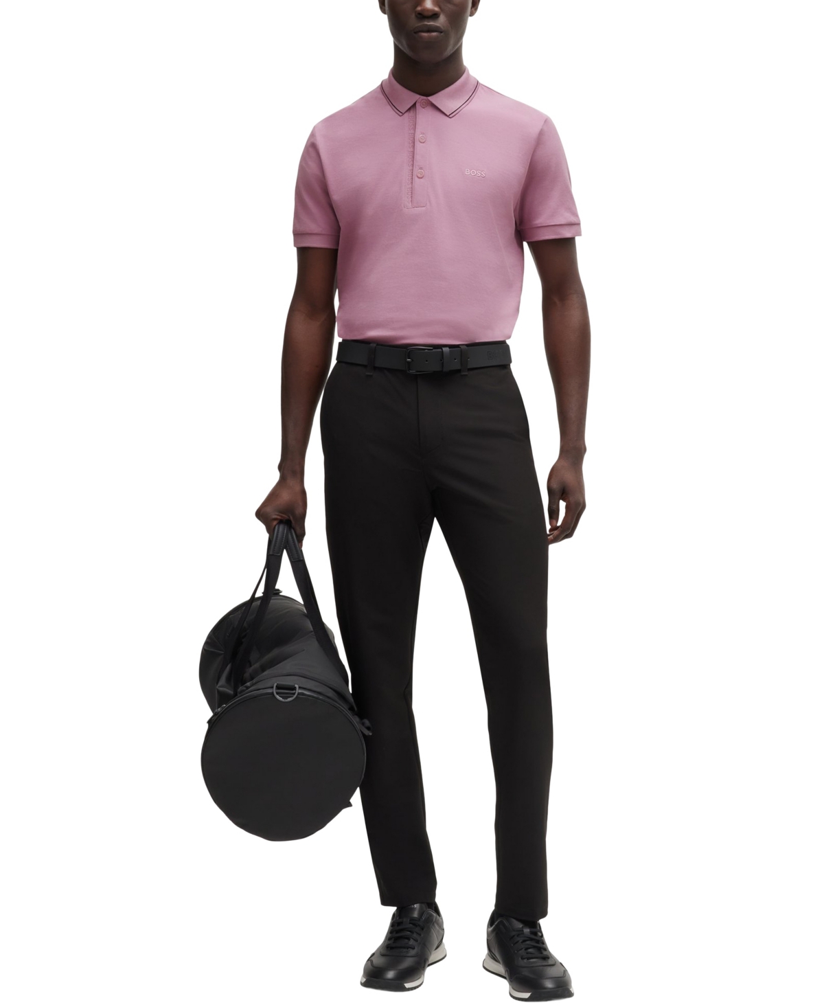 Boss by Hugo Boss Men's Slim-Fit Pique Polo