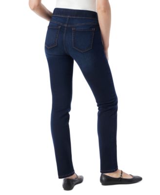 Women's Amanda High-Rise Straight Pull-On Jeans
