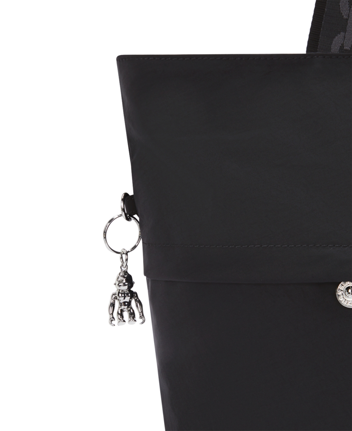 Kipling Charleen Laptop Tote Bag - Endless Black F24