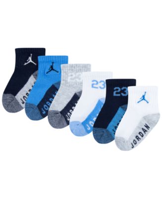 Jordan Baby and Toddler Boys Core Jumpman Ankle Socks Pack of 6 Macy s