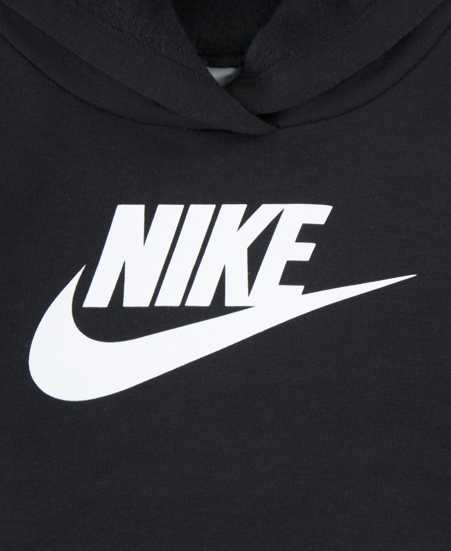 Комплект Nike Club Fleece Long-Sleeve Hoodie and Pants, 2-Piece Set для малышей, цвет: Чёрный — фото 4