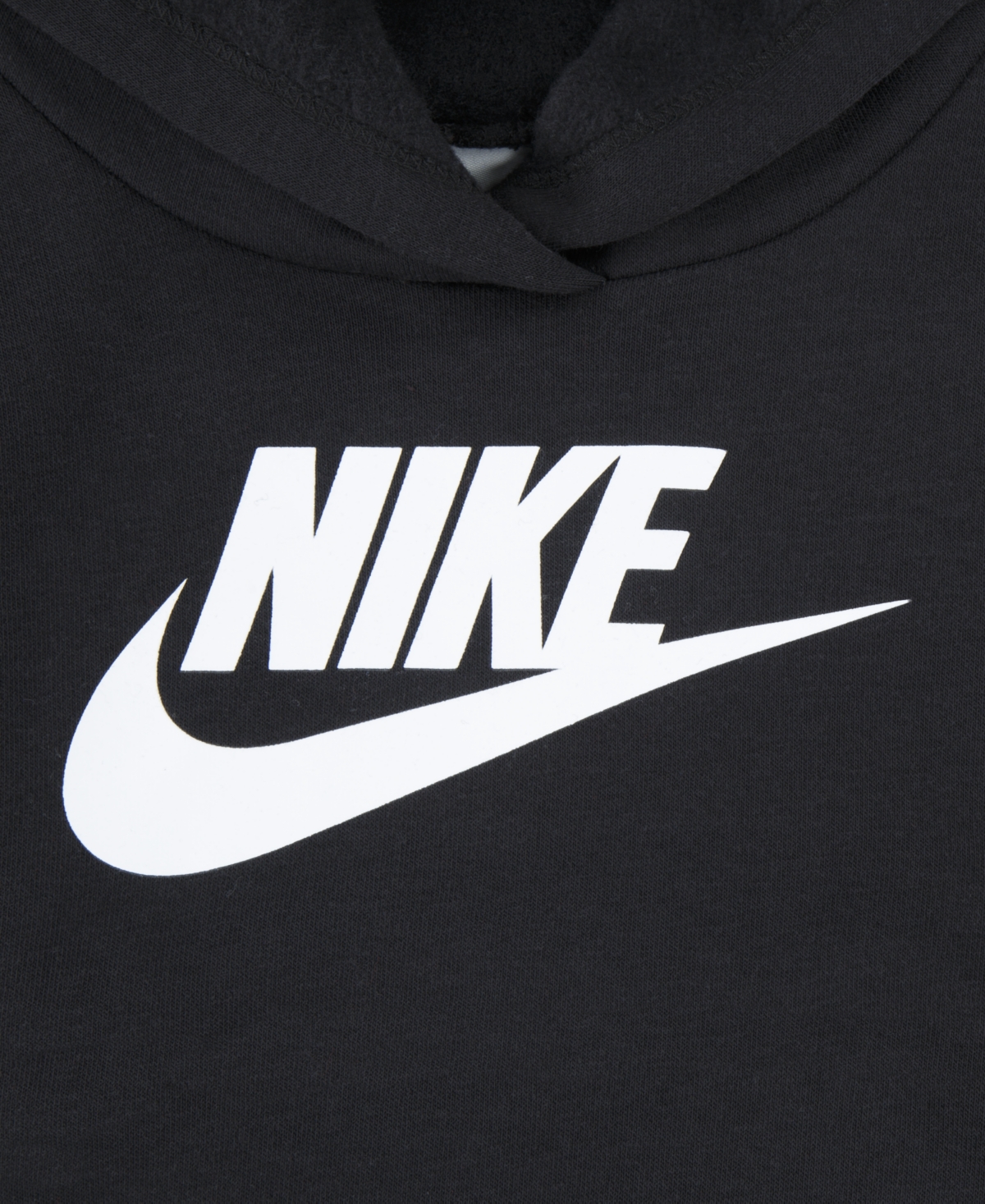 Nike Sportswear Club Fleece Toddler Hoodie Set In Black