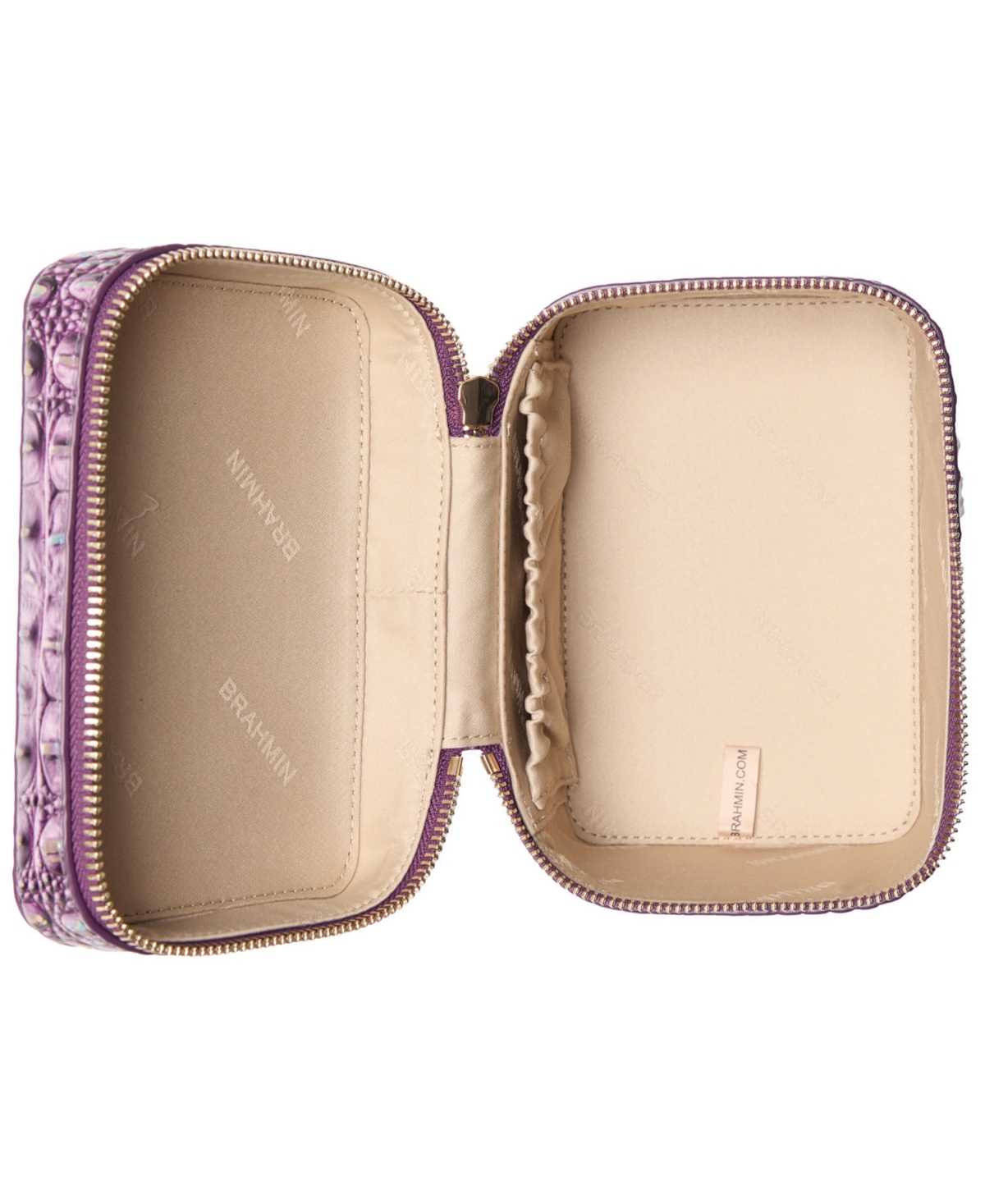 Brahmin Charmaine Melbourne Leather Make-Up Case