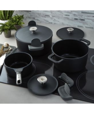 Leo Phantom 6pc Nonstick Ceramic Cookware Set, Recycled
