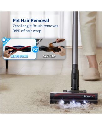 GO Pet Cordless Stick Vacuum with ZeroTangle Brush Technology, Powder Blue (GO303)