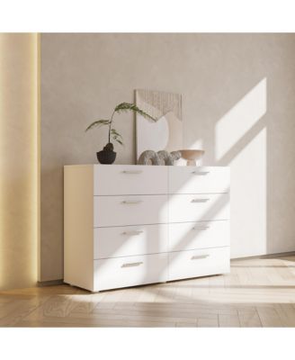 8-Drawer Double Dresser for Bedroom – Spacious and Stylish Storage Solution