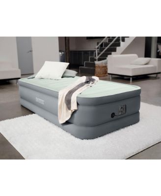 PremAire I Fiber-Tech Elevated Air Mattress Bed with Built-In Pump, Twin