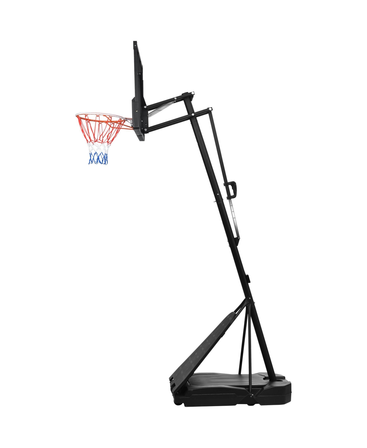 Slickblue Portable Basketball Hoop System for Versatile Play - Black