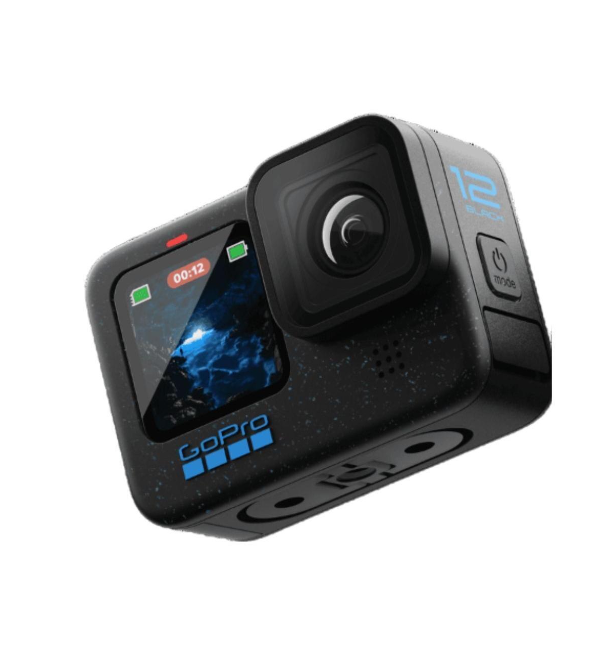 GoPro HERO12 Black Camera Holiday Bundle - Black