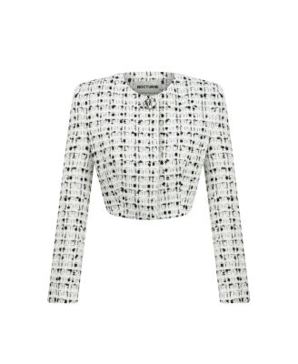 Women's Tweed Crop Jacket
