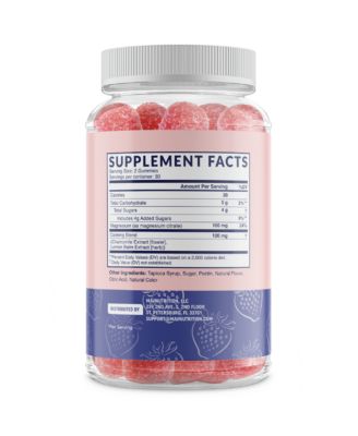 Magnesium Calming Gummies For Kids, Calming Supplement with Chamomile & Lemon Balm for Kids Sleep, MAV Nutrition, 60ct